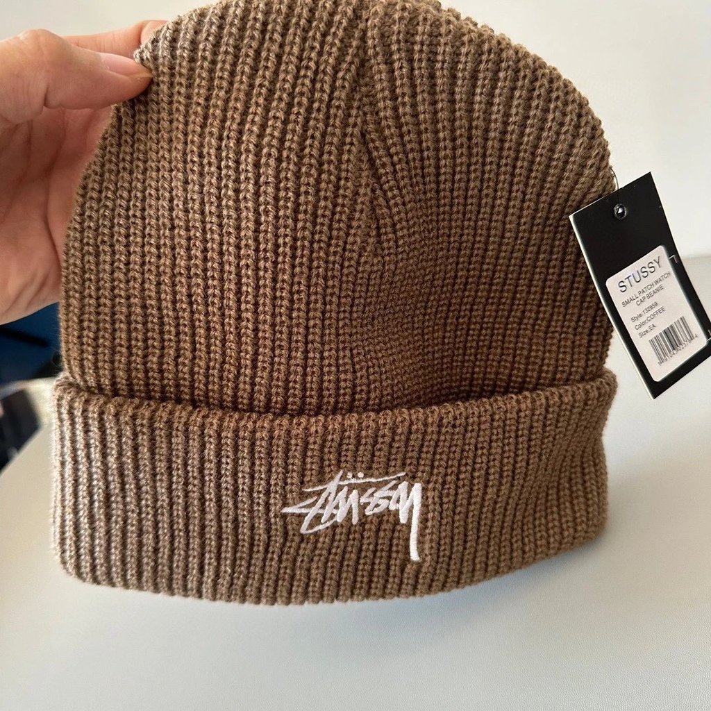 Mũ Stussi Mũ len Stussi Mũ dệt kim STUSSY Wang Yibo Cùng phong cách