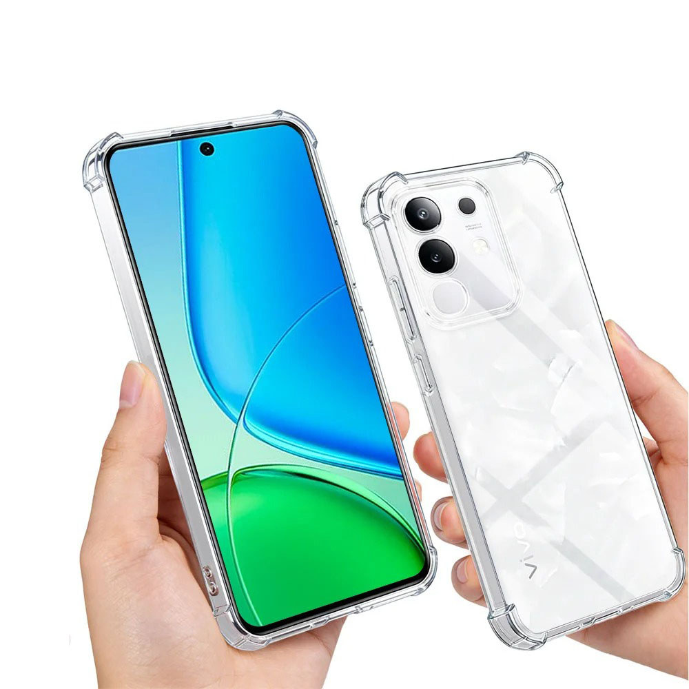 Ốp Điện Thoại Cho Vivo Y29 4g Cho Vivo T4X Ốp Lưng Vivo IQoo z10x Trong Suốt Trong Suốt Cho IQOO Z10