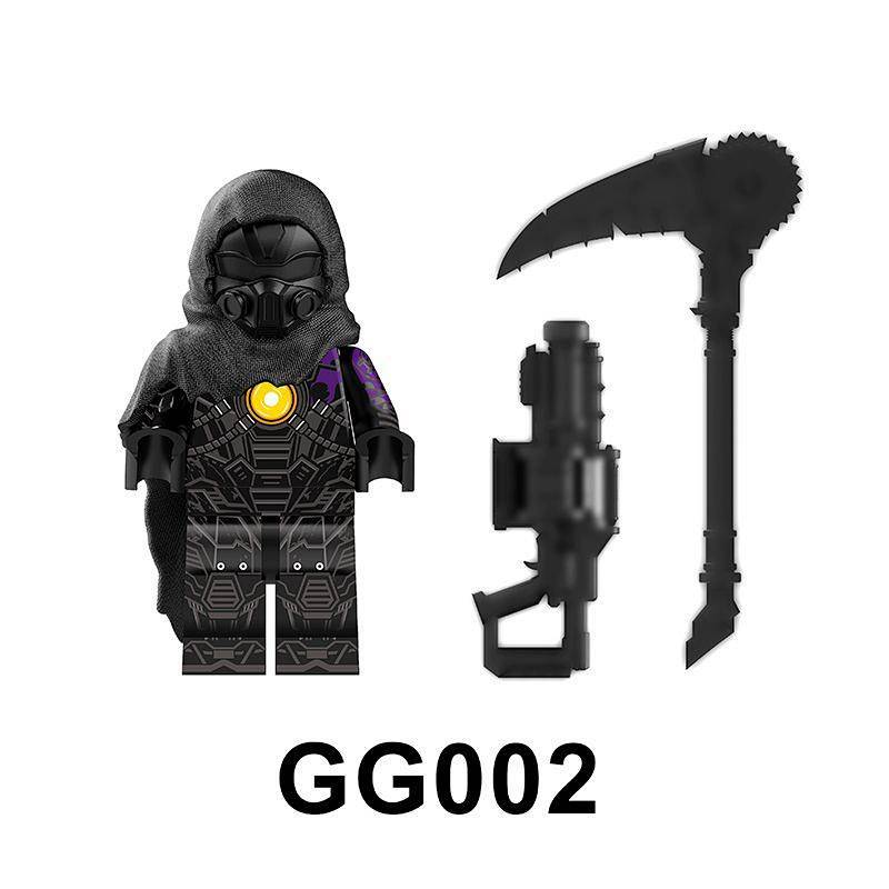 Boss Toreswhite PUBG MOBILE Building Blocks Doll Children Assembling Building Blocks Toy EipJ