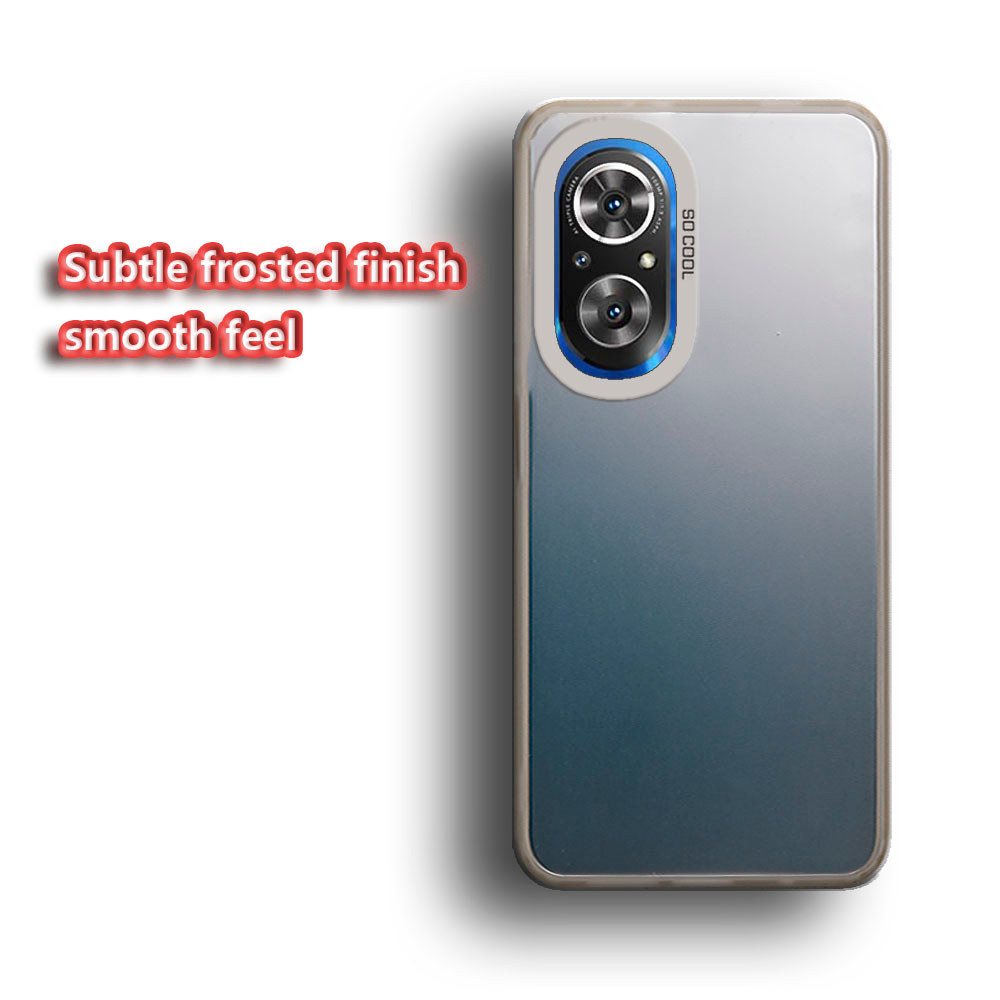Dành Cho Huawei Honor 50 SE JLH-AN00 Slim Fit Vỏ Silicon Mềm Kết Cấu Laser Kháng Khuẩn Chống Sốc Khô