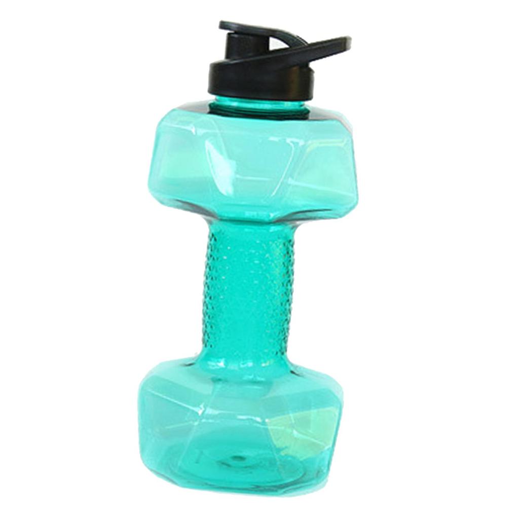 Di Động Dumbell Dung Tích Lớn Chai Uống Dumbell Hình Dạng Chai Nước Barbell Turnhalle Tập Thể Dục Th