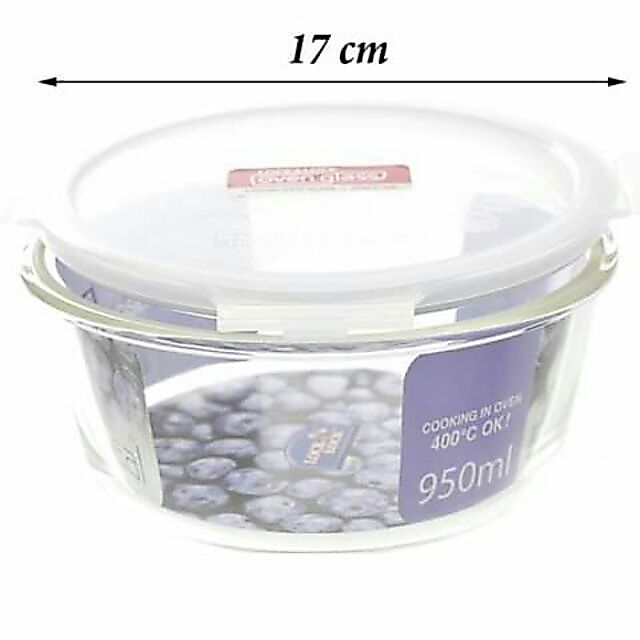 Hộp  thuỷ tinh chịu  nhiệt  Lock  & Lock  950ml.