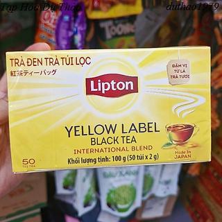 Trà đen trà túi lọc lipton hộp 50g/100g/200g