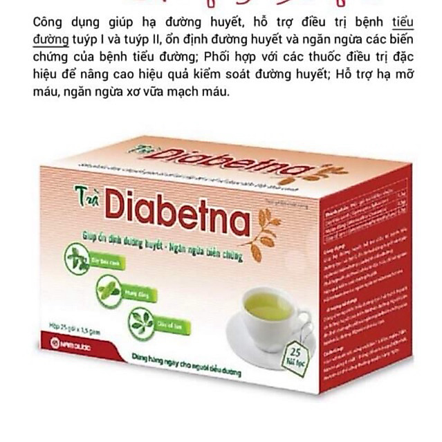 Trà diabetna