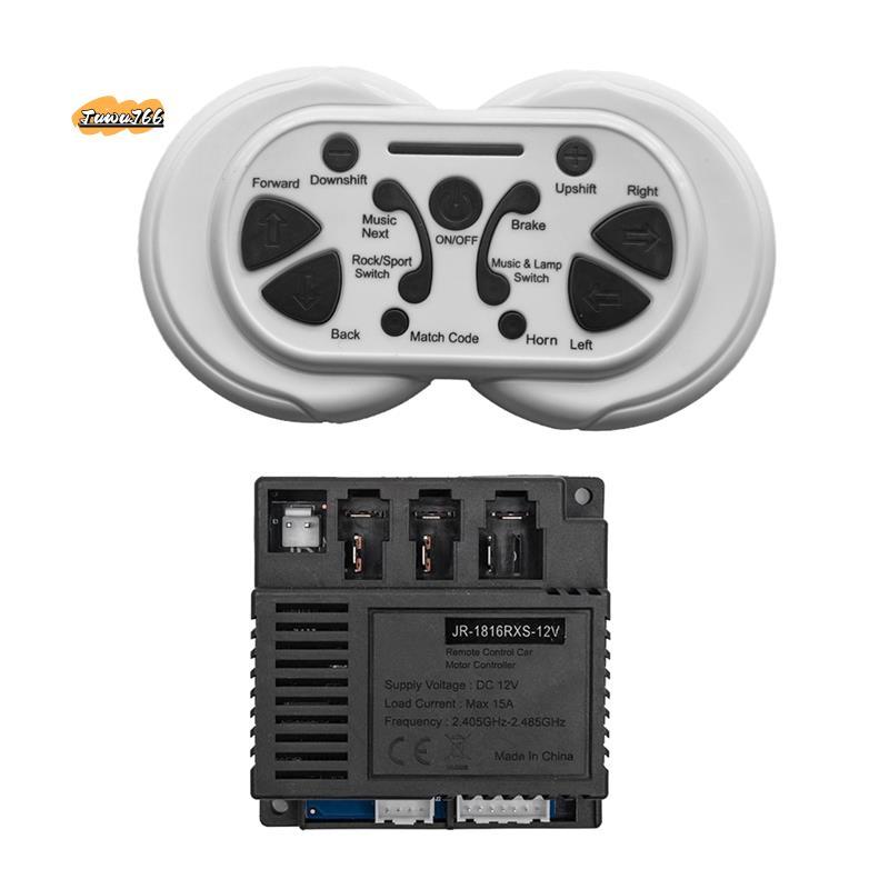 JR1816RXS JR-1816RXS Trẻ Em Xe Điện Điều Khiển Từ Xa Và Thu Trẻ Em Xe Điện Phụ Kiện Thay Thế Cho Trẻ