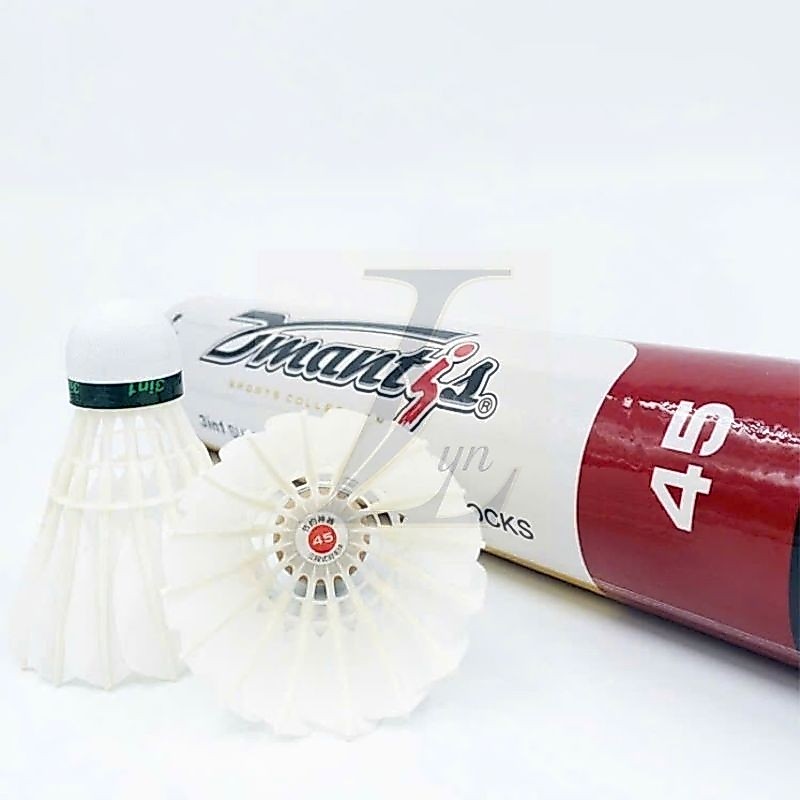 Cầu Lông DMANTIS D45 3IN1 [Chính Hãng] – Lông Ngỗng Tự Nhiên | Bền Đẹp | Phù Hợp Thi Đấu & Tập Luyện