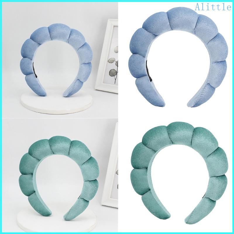 Alia Stylish Foam Headband Chống Trơn Trượt Trang Điểm Băng Đô Nữ Rửa Mặt Phụ Kiện