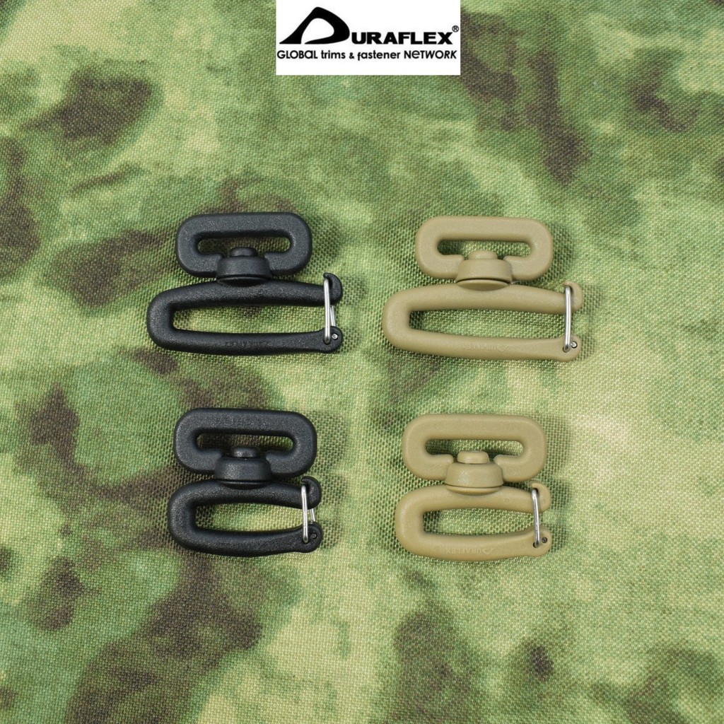 DURAFLEX DURAFLEX UTX Chuyển Đổi Webbing Hook Xoay Webbing Hook DIY Phụ Kiện Khóa