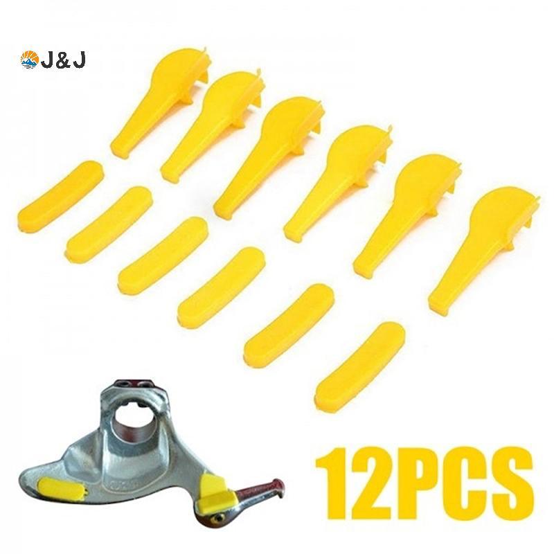 [J & J] 12 Cái Thay Đổi Lốp Xe Ô Tô Gắn Nylon Demount Du Head Chèn Bảo Vệ Vành Lốp [MỚI]