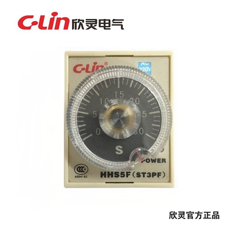 C-Lin Xinling HHS5F ST3PF JSZ3F Rơle thời gian trễ tắt nguồn AC220 DC24
