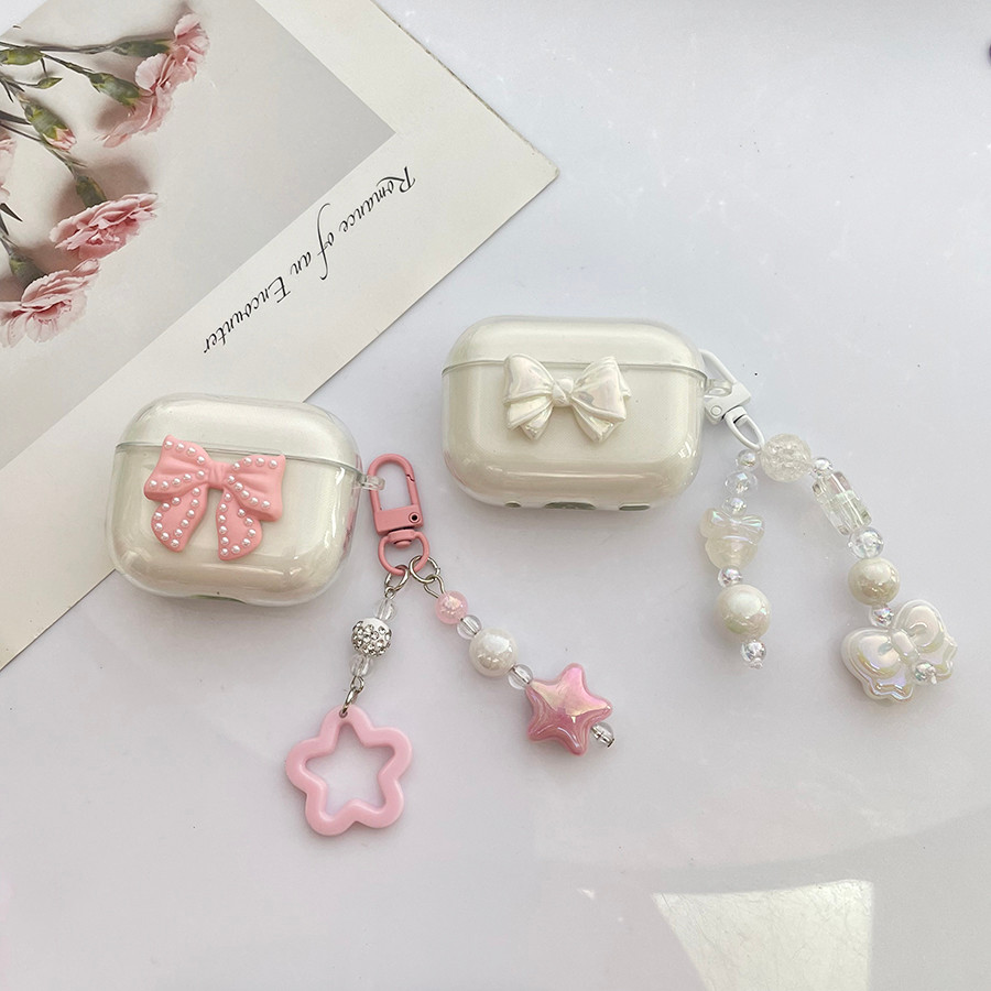 Ốp Tai Nghe Trong Suốt Cho Sony WF-C700N Ốp Lưng WF-C710N / WF-C510 / WF-C500 Vỏ Silicon Có keychian