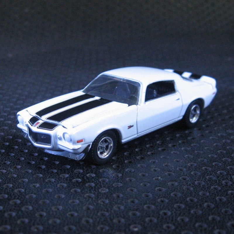 1: 64Greenlight Xanh Ánh Sáng Hợp Kim Xe Mẫu 1970 Camaro Camaro Camaro Số Lượng Lớn Hơi Thả Sơn