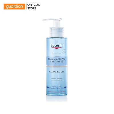 Gel Rửa Mặt Cấp Ẩm Cho Da Nhạy Cảm Eucerin Dermato Clean 200ml | Guardian Việt Nam