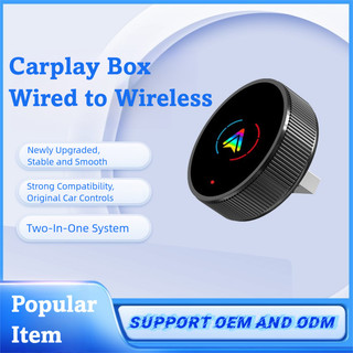 Phong Cách Mới Có Dây Sang Không Dây Carplay Box Android Tự Động Kết Nối Xe Ô Tô Hai Trong Một