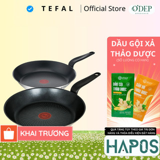  Chảo chiên Tefal Primary Titan chống dính bếp từ Chính hãng 20 24 26 28cm không kén bếp - HAPOS HEL 