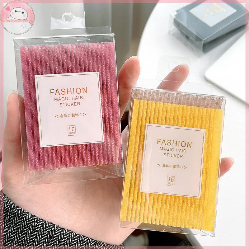 BWHTE 10 Cái / gói Cắt Tóc Dán Miếng Dán Tóc Trace Gripper Cắt Tóc Kẹp Tóc Tóc Tạo Kiểu Tóc Cắt Miến