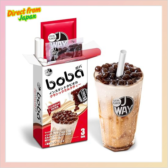 [Direct from Japan] JWAY Instant Tapioca Passion Fruit Tea. No need to freeze. Directly imported fro