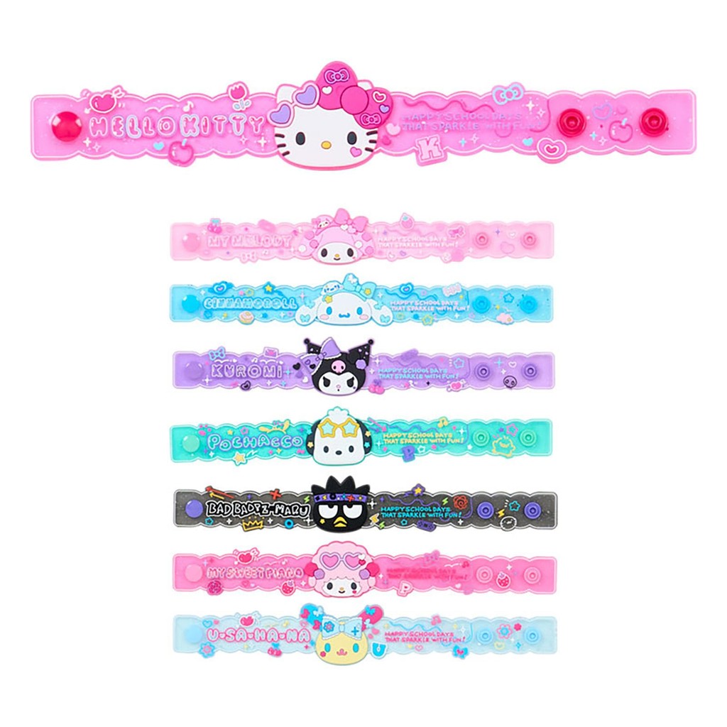 Sanrio Characters Sticker Set (#Sanrio Gakuen Kirameki Festival) - PVC & Paper, Ages 3+[Direct from 
