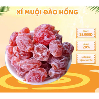  1KG Ô MAI XÍ MUỘI ĐÀO HỒNG KHÔNG HẠT CHUA NGỌT SIÊU NGON 