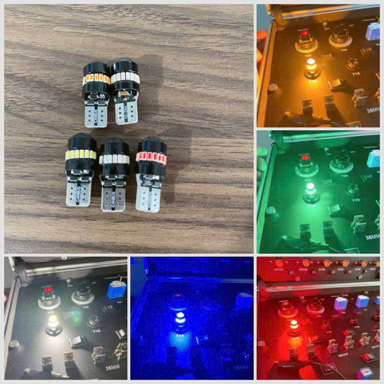 ( X ã Lỗ ) Đèn LED T10 – 24 LED Có Vòng Bi Cầu Siêu Sáng – Lắp Thông Dụng Nhiều Dòng Xe Máy & Ô Tô. 