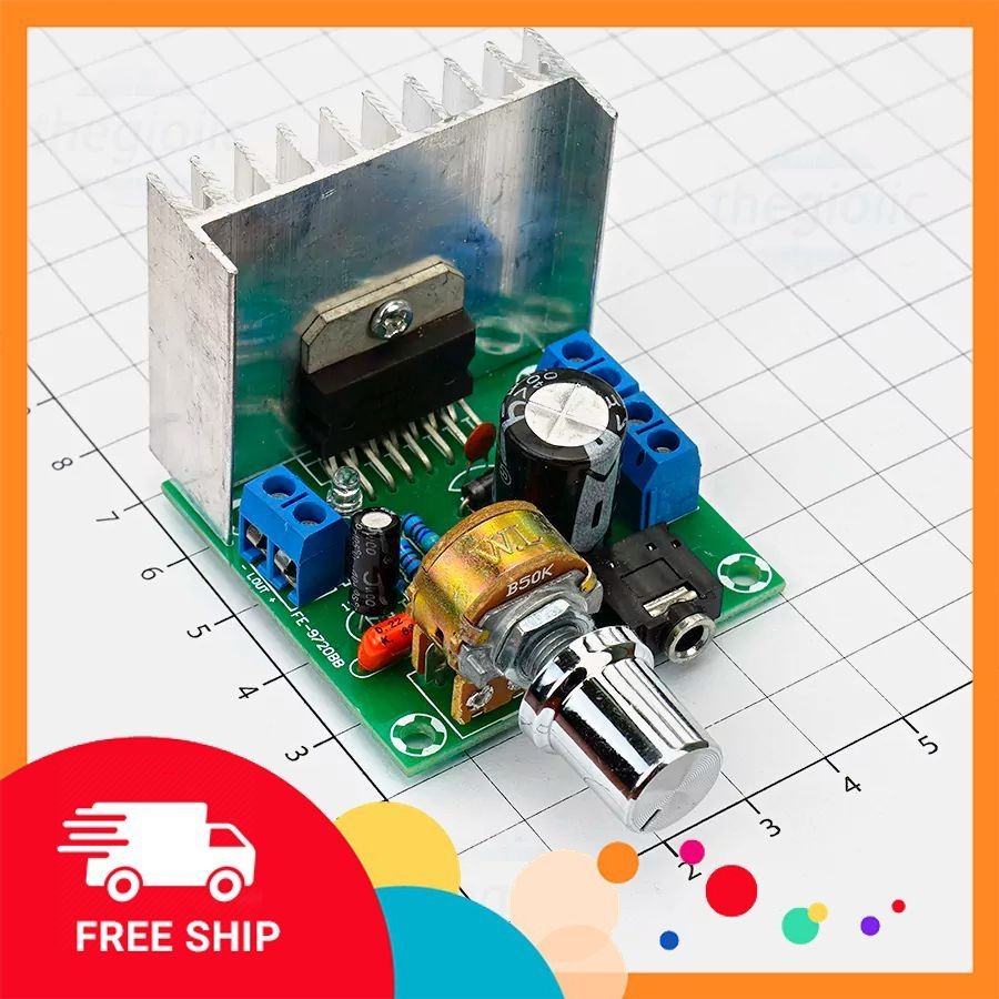 TDA7297 Mạch Khuếch Đại Âm Thanh 2X15W