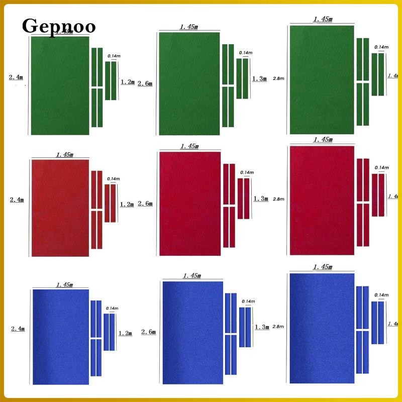 Gepnoo Bộ Che Bảng Bi-a Polyester Với Khung Sắt, Kích Thước 7ft, 8ft và 9ft