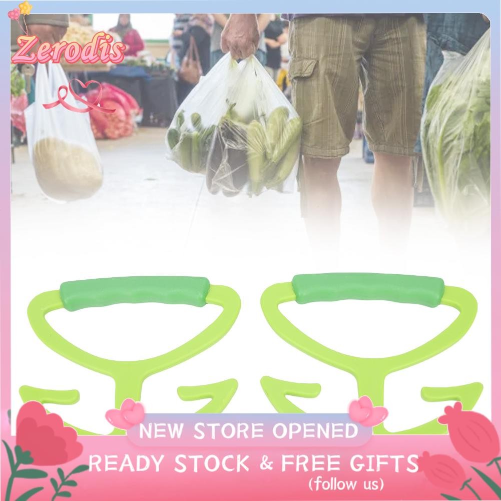 Zerodis Pssopp Túi đựng hàng tạp hóa di động 2 gói Giá đỡ tay cầm mua sắm có vòng bi 80lbs cho sân n