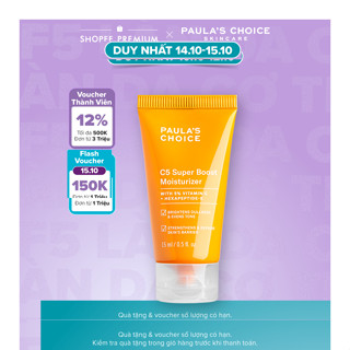 Kem dưỡng ẩm Vitamin C làm sáng da và tăng sinh collagen Paula's Choice C5 Super Boost Moisturizer 15ml 2907
