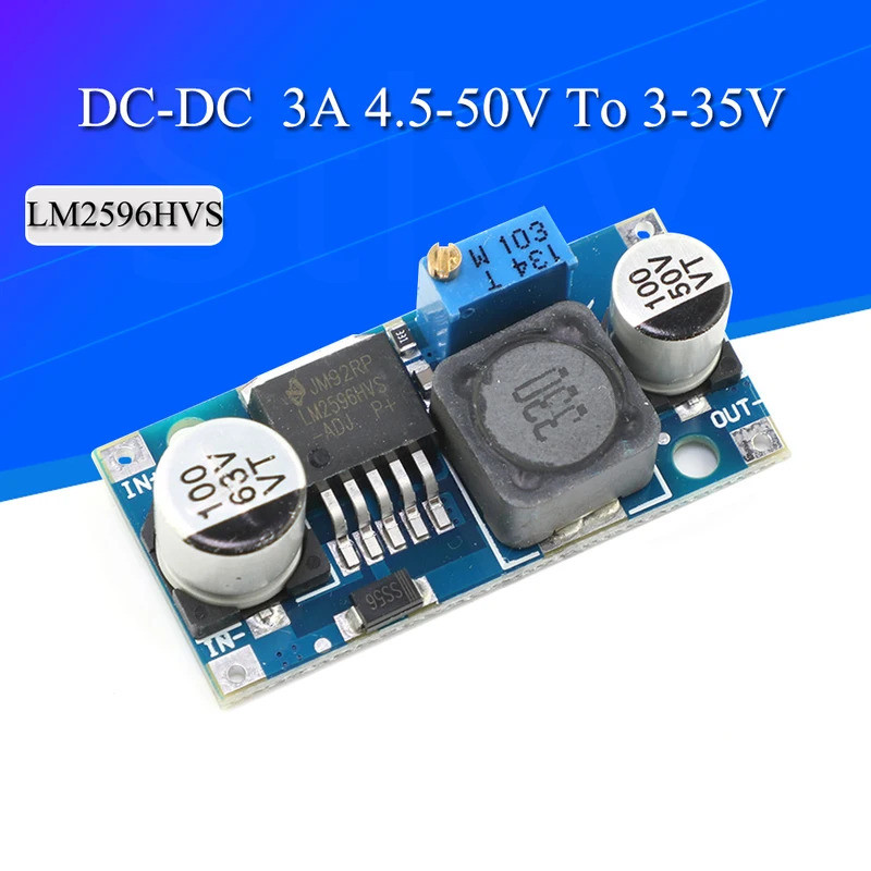 Stlxy LM2596HVS LM2596 HV LM2596HV DC-DC Có Thể Điều Chỉnh Bước Xuống Buck Chuyển Đổi Mô Đun Nguồn 4