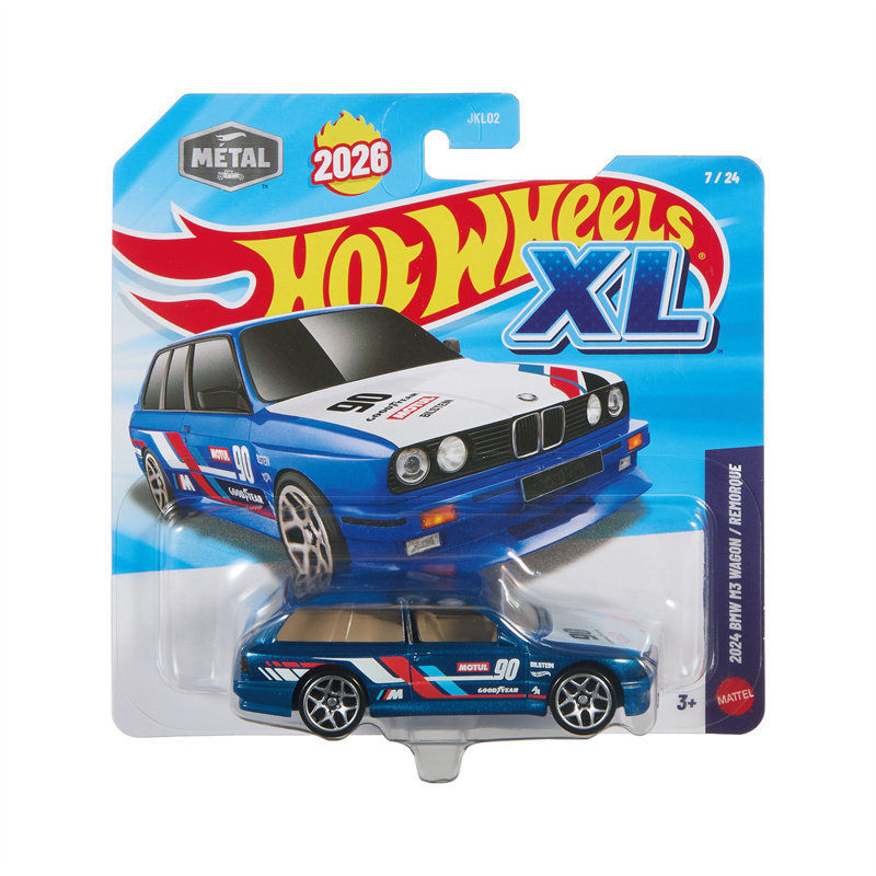 Hot Wheels JKL02 Quy Mô Lớn XL BMW BMW M3 Trạm Xe hotwheels Hợp Kim Xe Mô Hình Quà Tặng