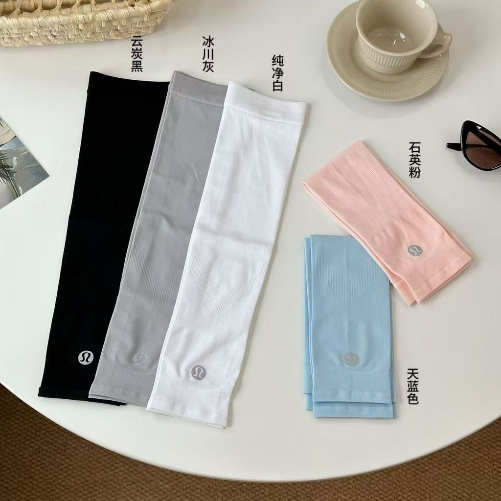 Lululem** Sun protection ice sleeves for summer outdoor cycling, sports, and driving, UV protection 
