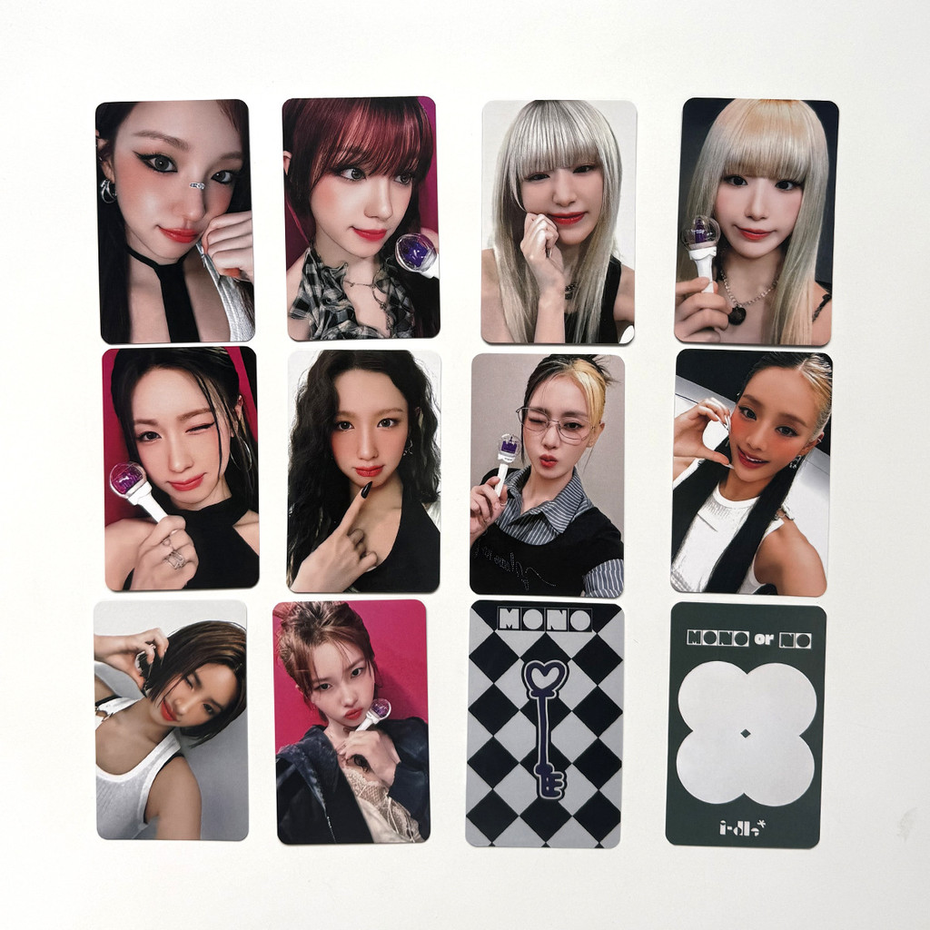 1-6 Chiếc I-DLE MONO MCD Lomo Cards SYNCOPATION Động Lực YUQI PPMQ CHÚNG TÔI LÀ Light Stick CITY of 