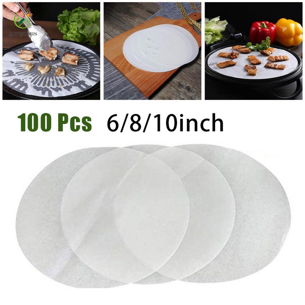 [FUXIN]Baking Paper Parchment Liner Non Stick Air Fryer Accessories BBQ Bakeware