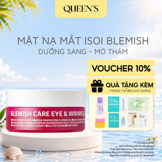 Mặt Nạ Thạch Mắt ISOI Blemish Care Eye & Wrinkle Patch 60 Miếng Mờ Thâm Giảm Nhăn - Queen's Cometic