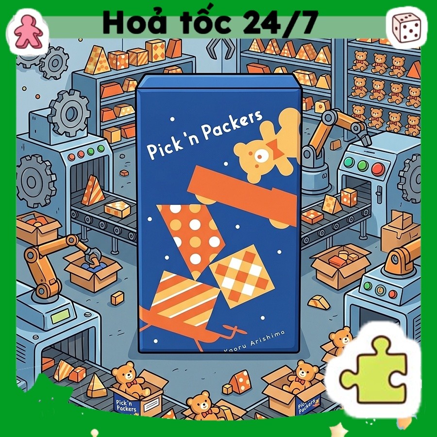 Boardgame Pick n Packers Quản Lý Kho Hàng