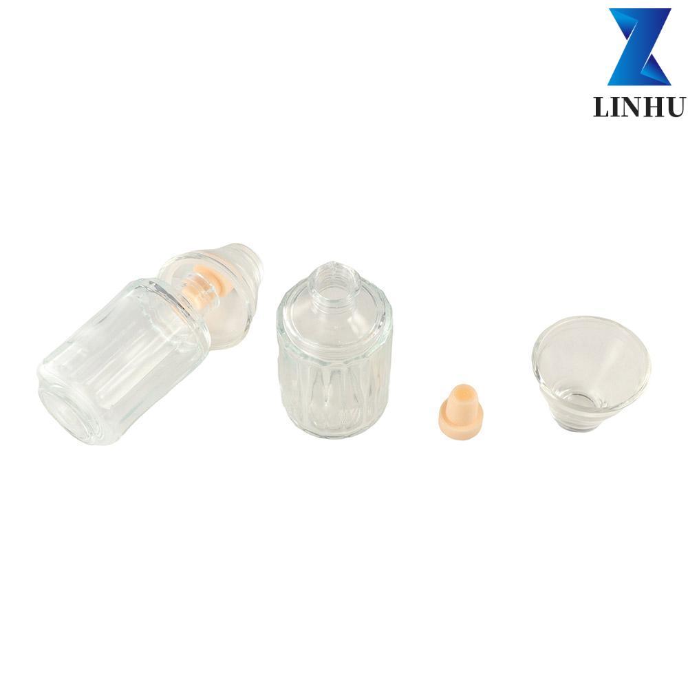 Bình đựng rượu LINHU, Bình đựng rượu whisky Mini 100ML, Barware Glass Chai rượu cổ điển dễ thương Bo