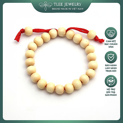 Vòng dâu tằm bình an cho bé TLEE JEWELRY LT0124
