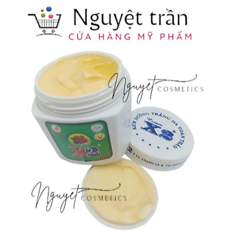 Kem dưỡng trắng da body x2  làm đẹp da hũ 80g