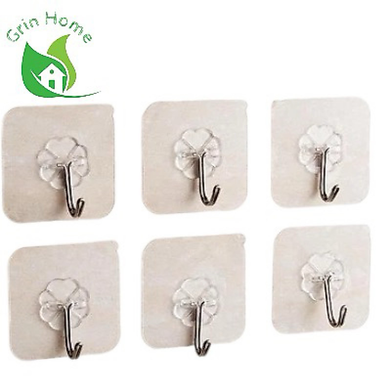 Móc dán tường chịu lực (10 cái)