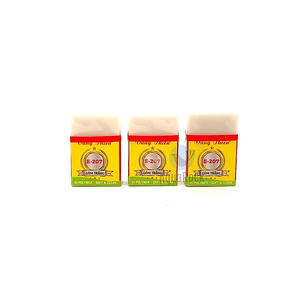 [MUA NHIỀU SIÊU RẺ] [Lẻ 1 cục] Gôm tẩy xoá Gstar E207 / G-star E-207 ruột trắng chất lượng tốt