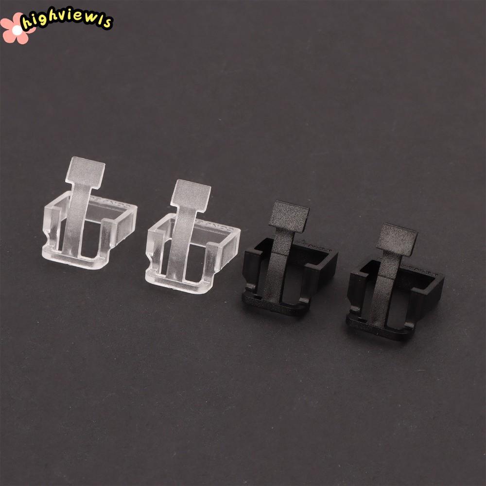 HIGHVIEWLS 10 Đầu Pha Lê Cáp, Kẹp Kết Nối ABS RJ45 Cắm Vỏ Bảo Vệ, Khóa Có Thể Thay Thế RJ45 Bộ Phận 