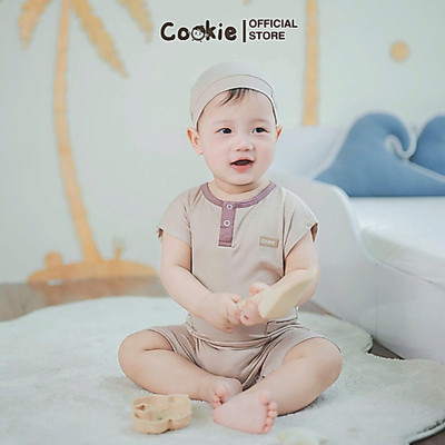 Bộ Liền Thân Cho Bé COOKIE ,Romper Đùi Bamboo Cho Bé Gái Bé Trai Size Từ 3 Tháng Đến 12 Tháng 2026