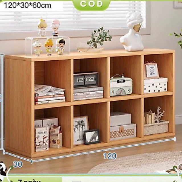 Kệ tổ ong 8 ô 120x60x30cm