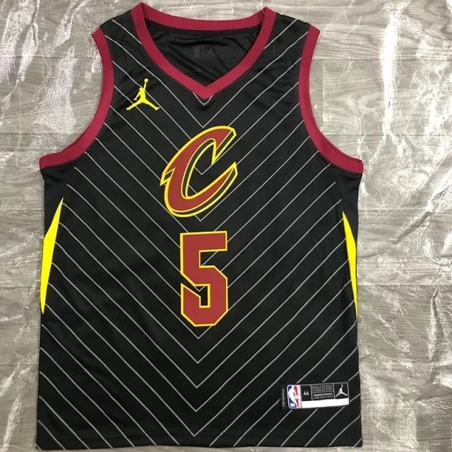 SW Edition NBA21 Game Season jordan Airman Phiên bản giới hạn Knights No. 5 JR Smith Jersey Áo Bóng 