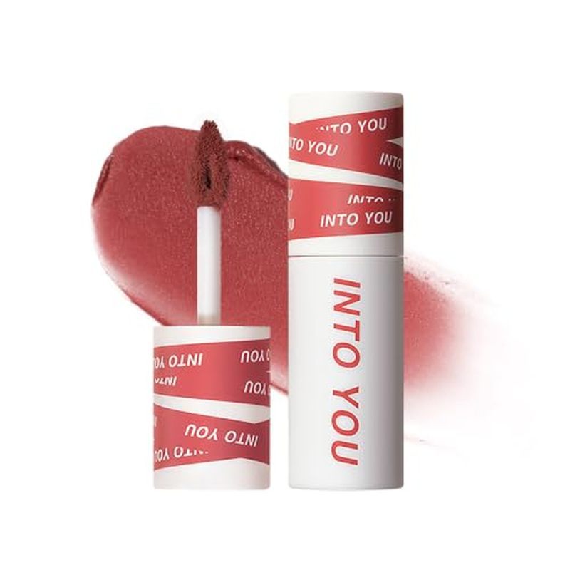 INTO YOU Velvet Matte Lip Stain, Lip Tint, Son môi tác động cao, Công dụng kép cho môi và Cheek - Kh