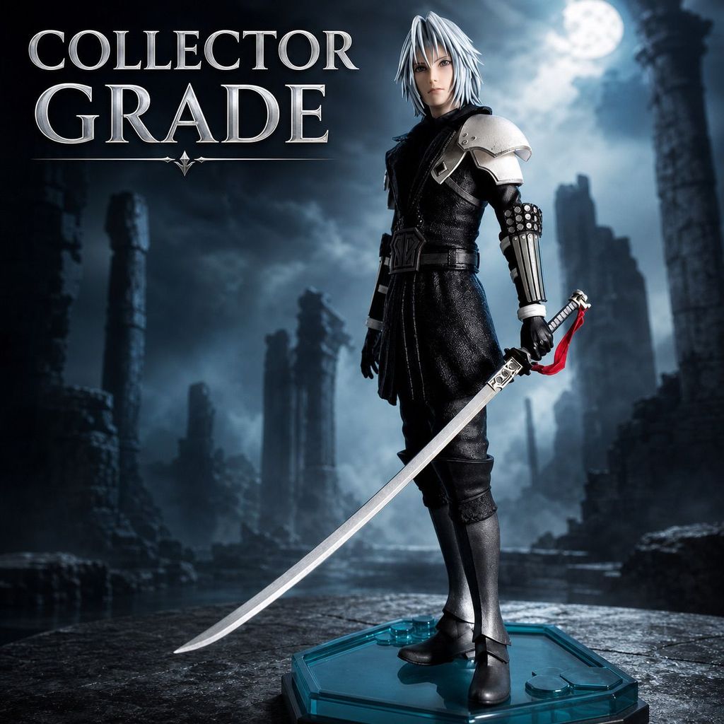 【Sẵn sàng】 Final Fantasy Final Fantasy Fantasy [Giới hạn độc quyền] Final 7 Thiếu niên Saffron Hoa h