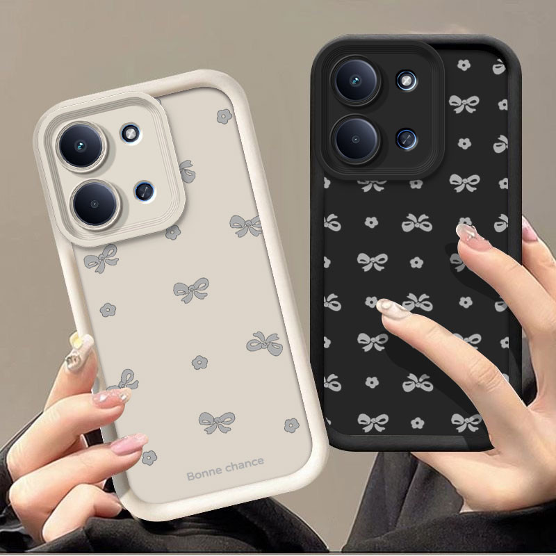 Dành Cho Xiaomi Redmi 15C 4G Ốp điện thoại Bướm Thời Trang Thắt Lưng Cho Redmi 15C 15C Silicon Mềm C