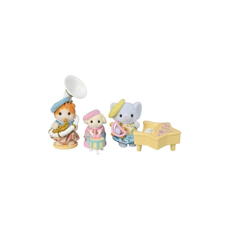 Sylvanian Families Nursery School Performance Set - Do Re Mi Fa Music Band - S-78 ST Mark Certificat