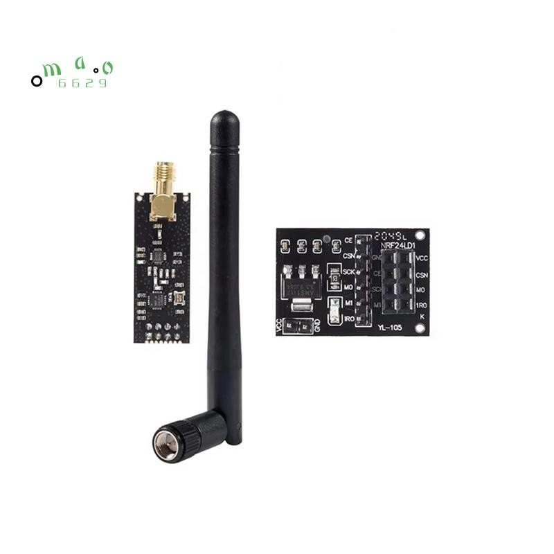 Mô-đun không dây NRF24L01 + PA + LNA có ăng-ten khoảng cách dài 1100 mét Bao gồm bộ chuyển đổi NRF24