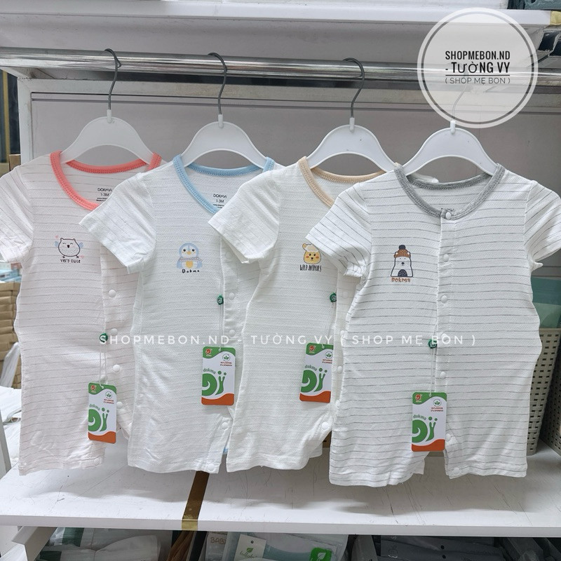[ Dokma ] Body Dokma cài vai cho bé trai bé gái